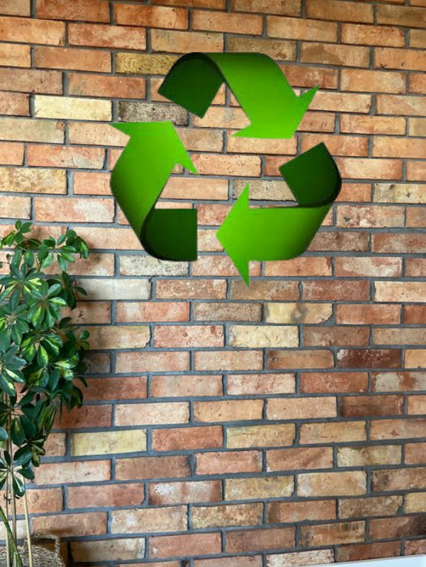 Backsteinfliesen Recycling
